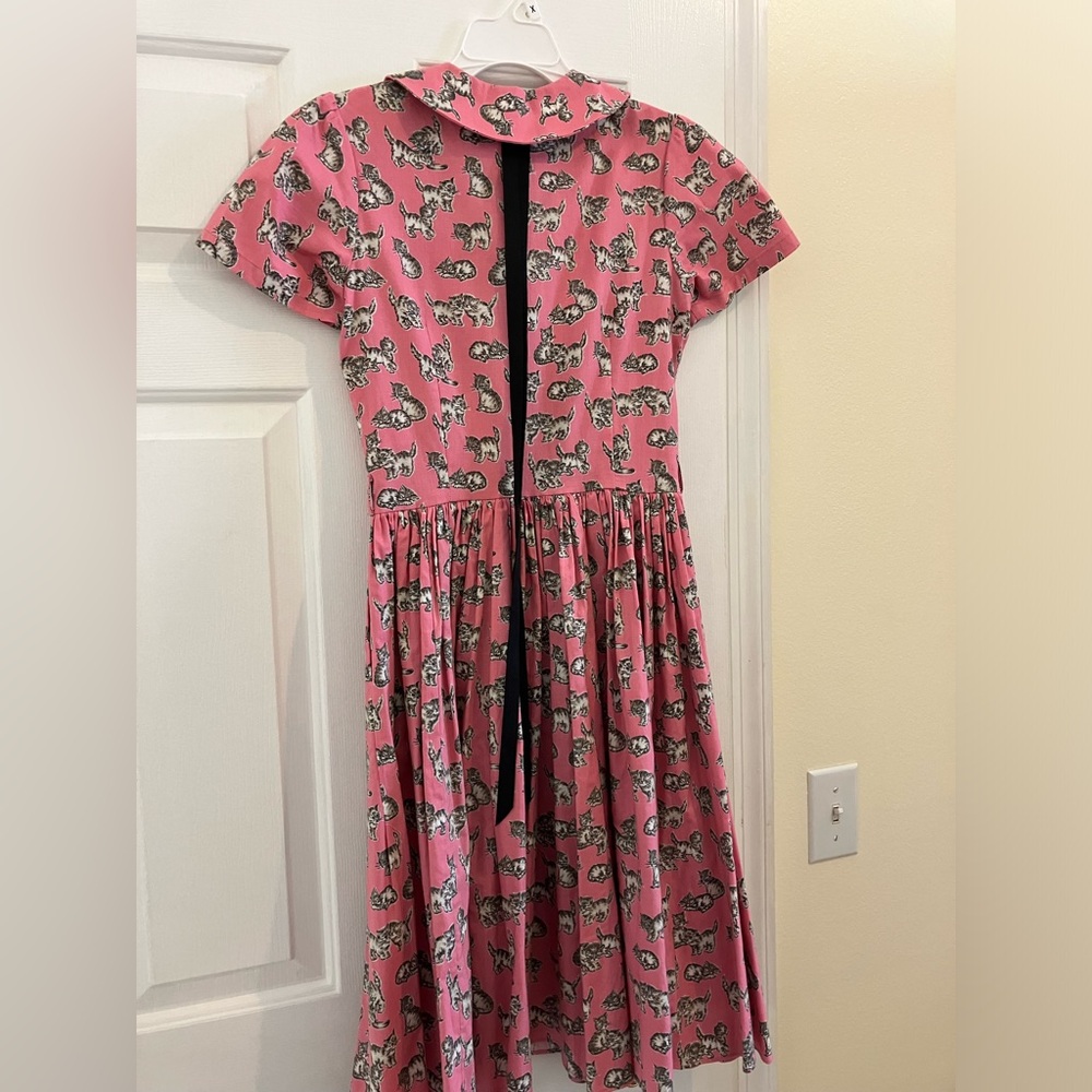 Small Darlene pink kittens Bernie Dexter dress